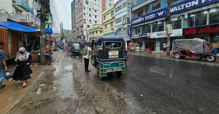 ফরিদপুরের একটি রাস্তা